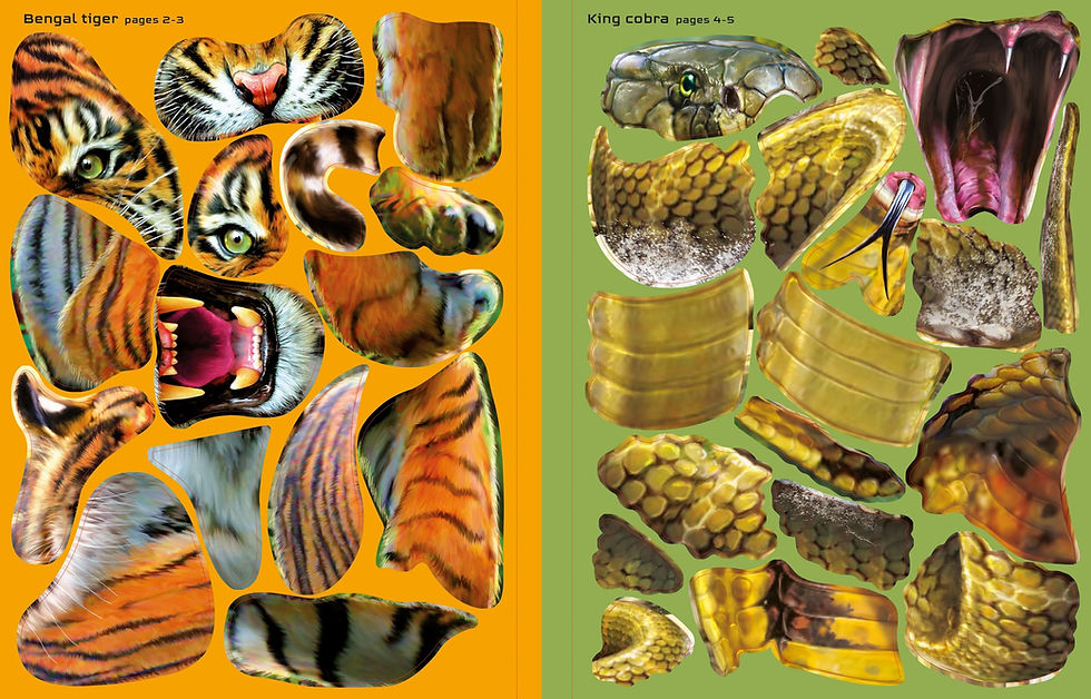 Thumbnail: Build your own Deadly Animals Sticker Book