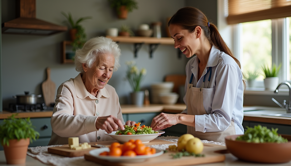 How Professional Care Improves Senior Nutrition