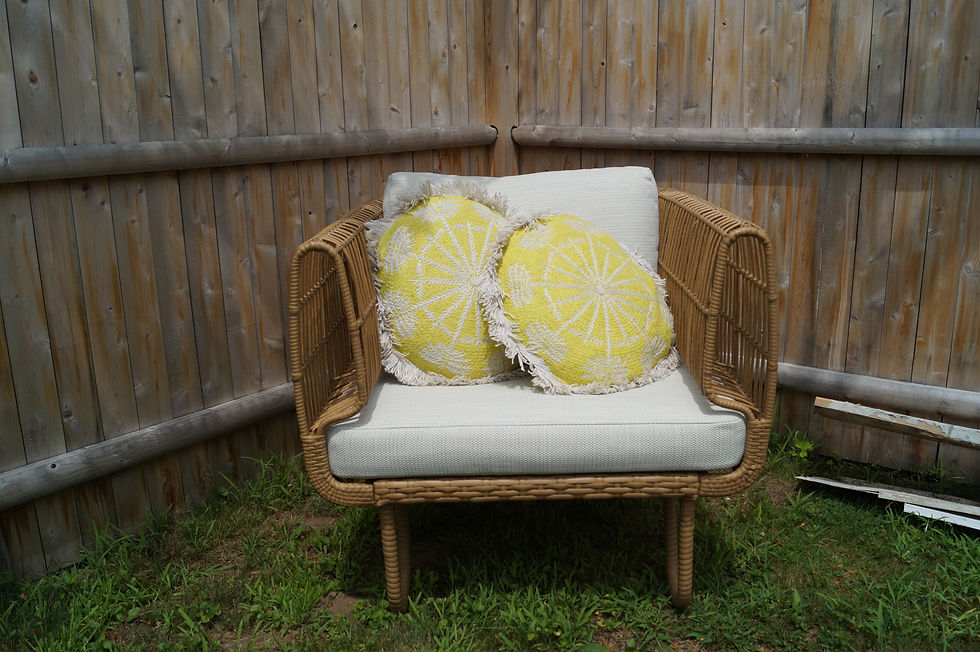 Thumbnail: Yellow Indoor/Outdoor Pillow (2)