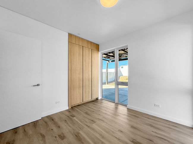 Second bedroom with desert views in the main home at Scenic Crest Villas.