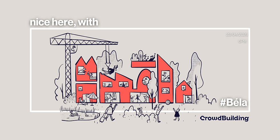 nice here, with #Bèla (CrowdCafé)