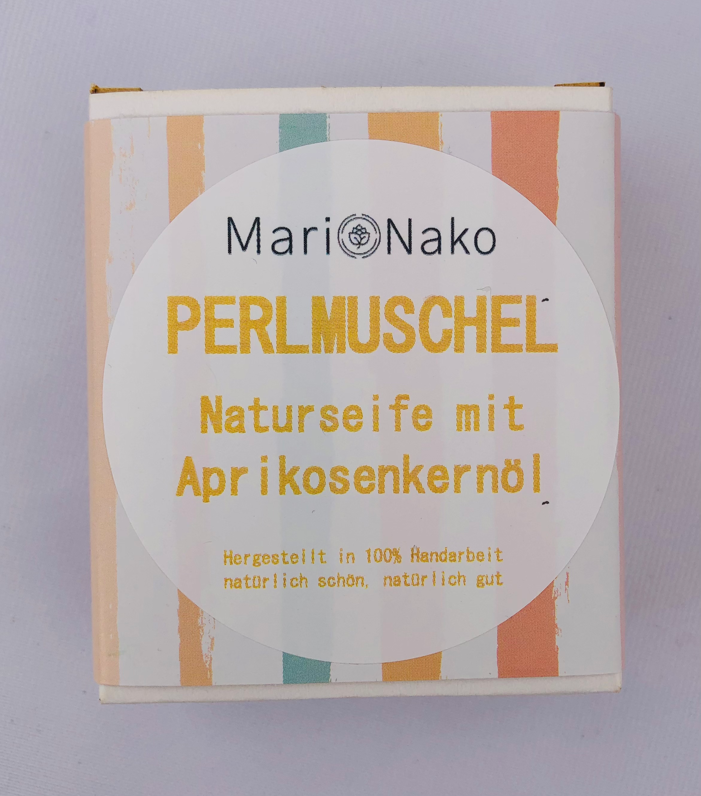 Perlmuschel - Naturseife mit Aprikosenkernöl