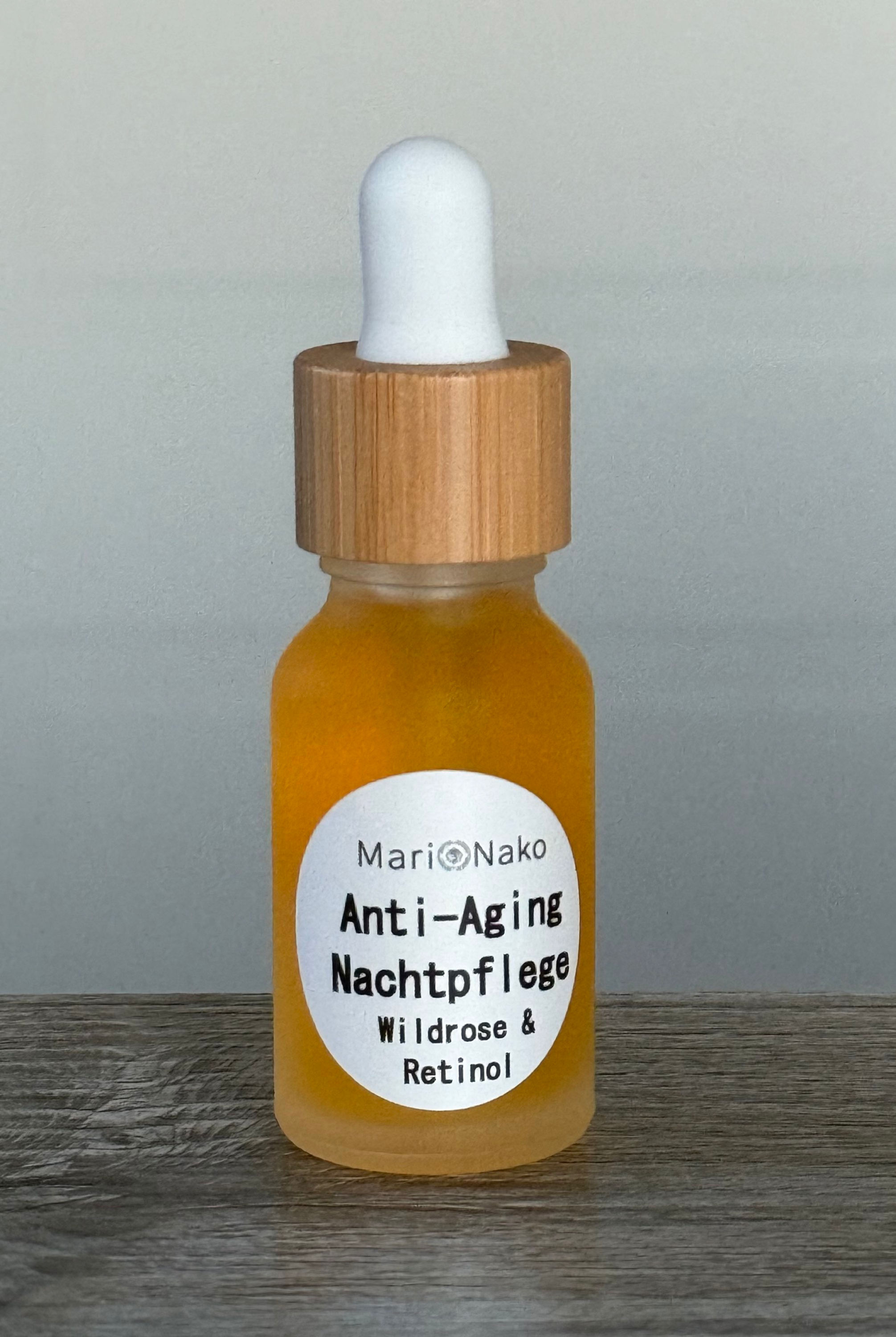 Anti-Aging Nachtpflege Wildrose & Retinol