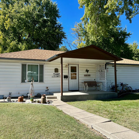 SOLD!  303 N Main  Burr Oak, KS 66936