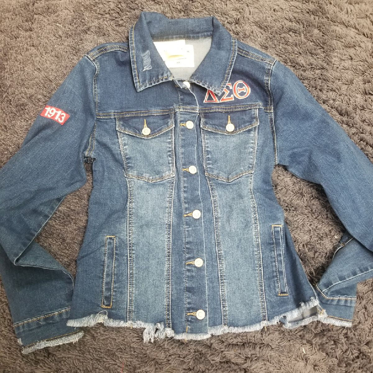 DST Denim Jacket-Distressed