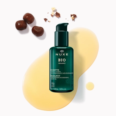 Nuxe BIO Organic  Hazelnut Replenishing Nourishing Body Oil 100ml