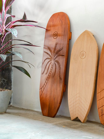 balance boards, wood, mahogany, custom design, hand made, woodcarving, carving, Sri Lanka