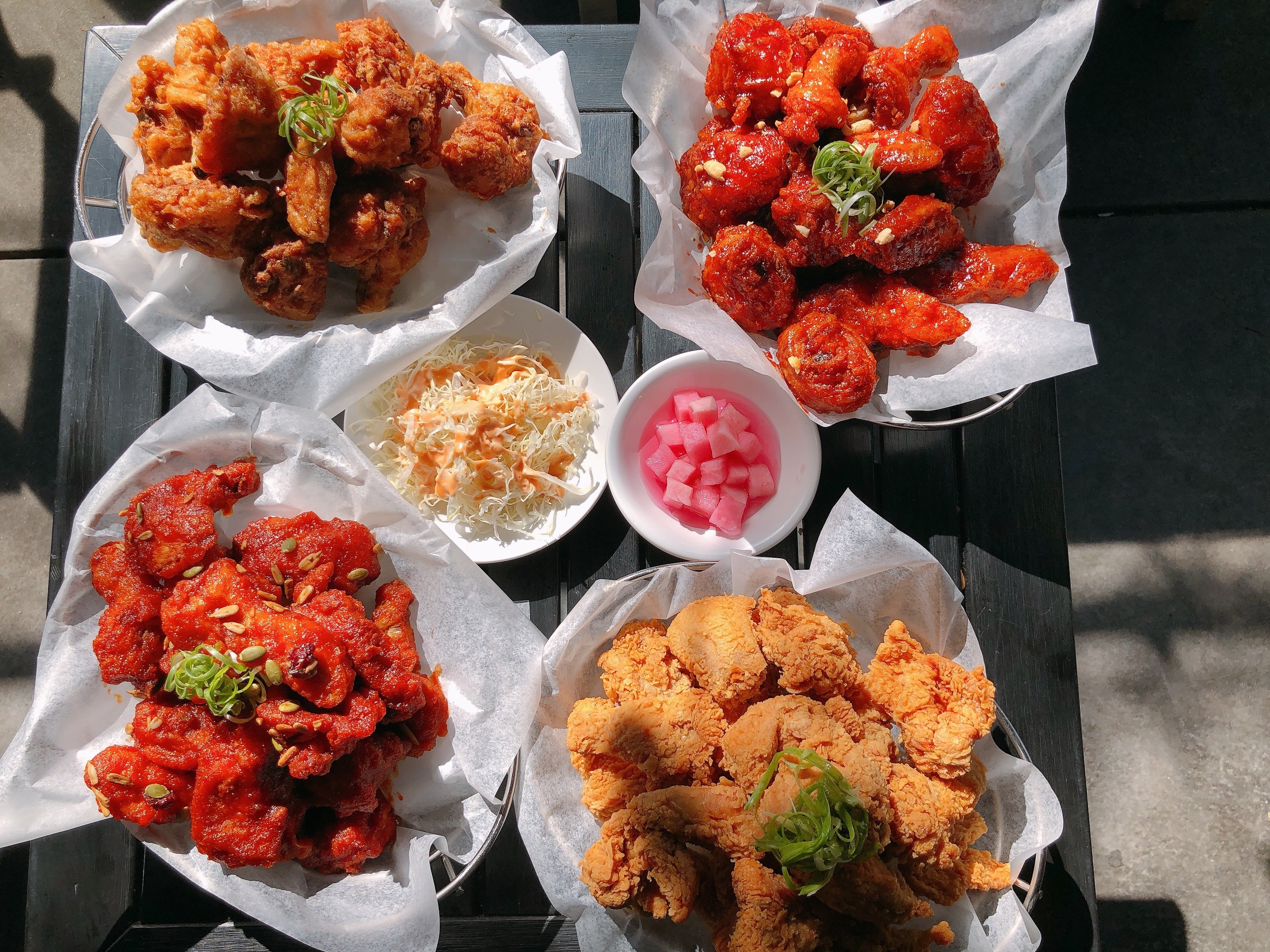 Arranged Food and Objects