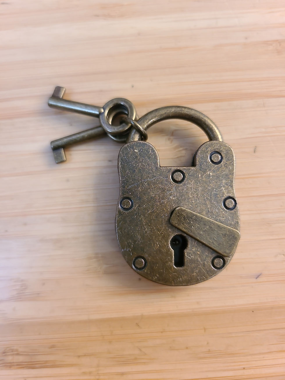 Thumbnail: Larceny Bourbon Brass Padlock with Keys