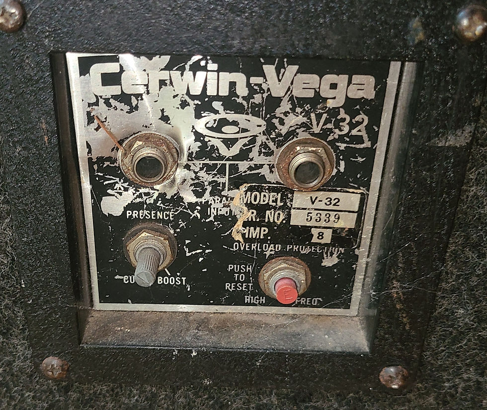 Thumbnail: 1970's PA Speakers Cerwin Vega V32