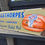 Thumbnail: 1920s PICTORIAL PALETHORPES Enamel Sign Advertising 24" x 8"