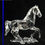 Thumbnail: SWAROVSKI CRYSTAL LARGE STALLION 898508 MINT + BOX + COA