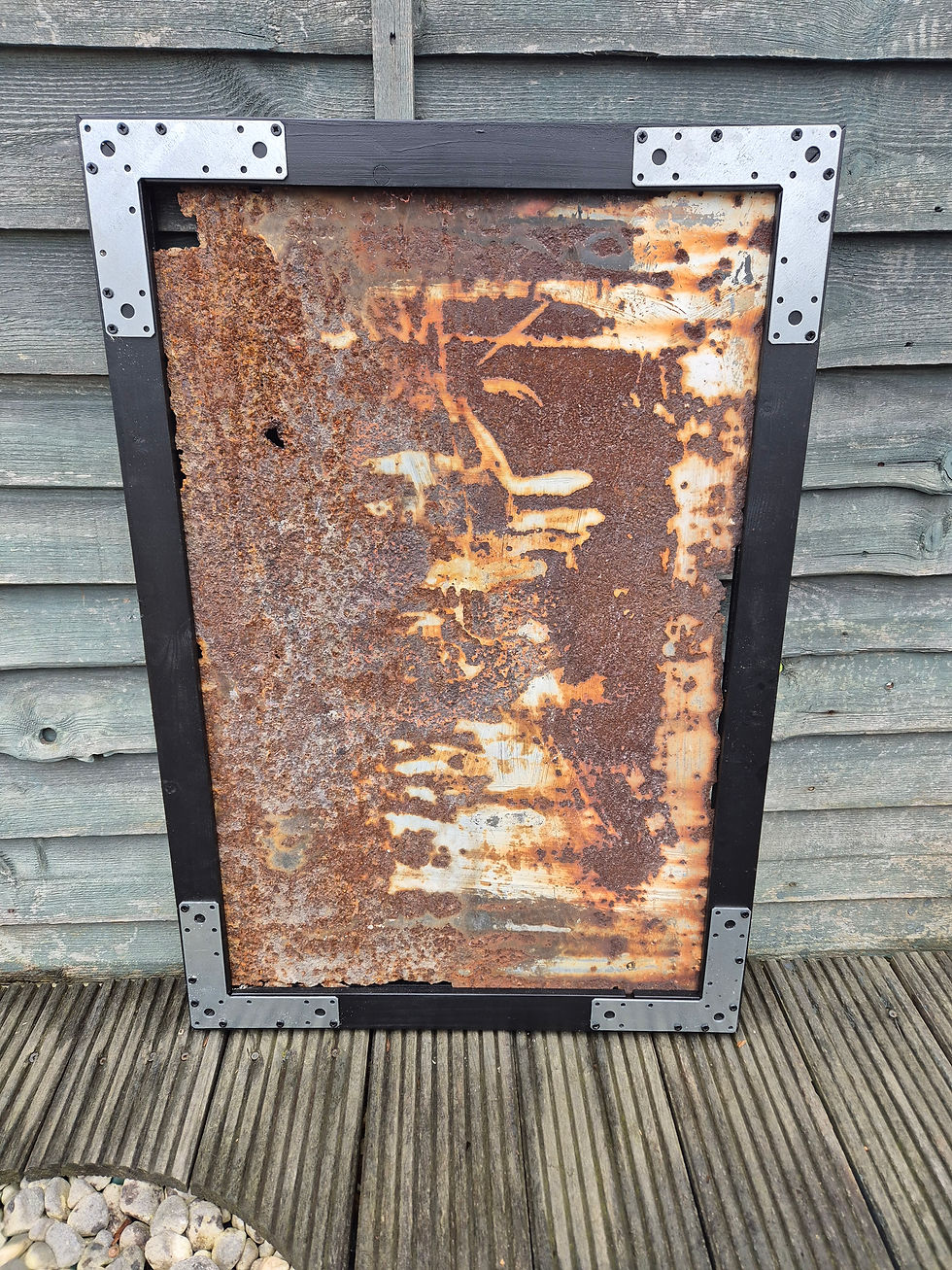 Thumbnail: Genuine BATEY'S JOHN BULLS Enamel Sign FRAMED 33" x 22"