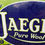 Thumbnail: Early Double Sided JAEGER PURE WOOL Enamel Sign Porcelain Sign 24" x 16"