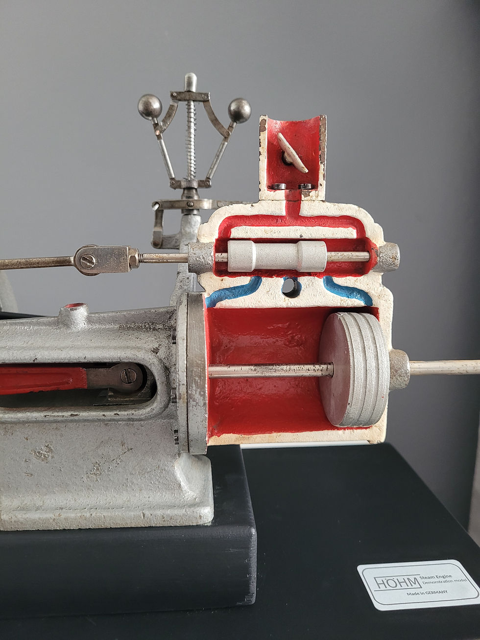 Thumbnail: Original 1960's Steam Engine Model by HOHM Germany Education Model
