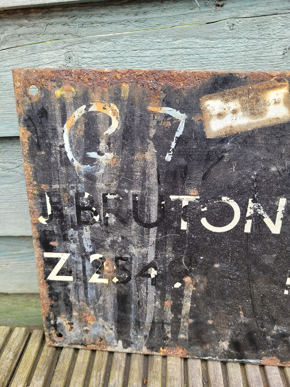 Thumbnail: Genuine London Underground CIRCLE LINE with Metropolitan Line Enamel Sign 21"x9"