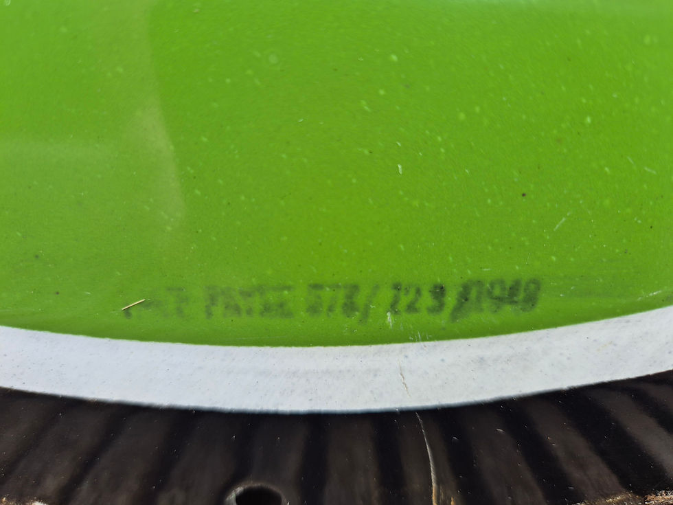 Thumbnail: 1948 CASTROL porcelain/enamel sign 24” DIA
