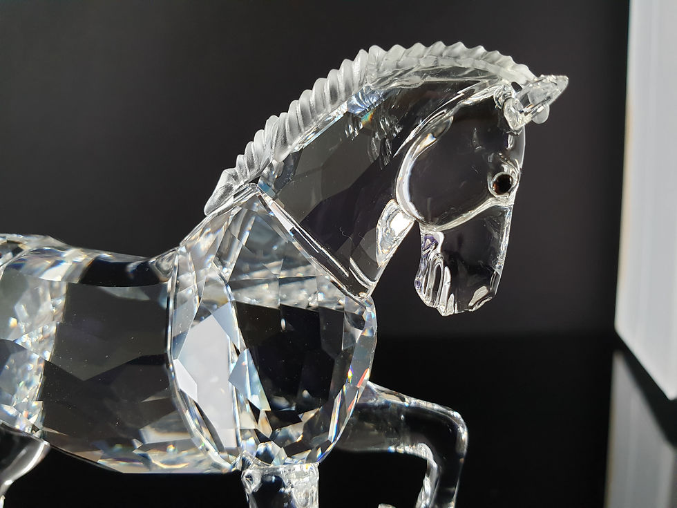 Thumbnail: Swarovski Crystal Stallion Arabian 221609 SIGNED by Martin Zendron + BOX + COA