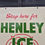 Thumbnail: 1940s Genuine HENLEY ICE CREAM TUDOR DAIRIES enamel sign advertising 24" x 18"