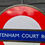 Thumbnail: Early London Underground TOTTENHAM COUR ROAD 43" Roundel Enamel Sign fra