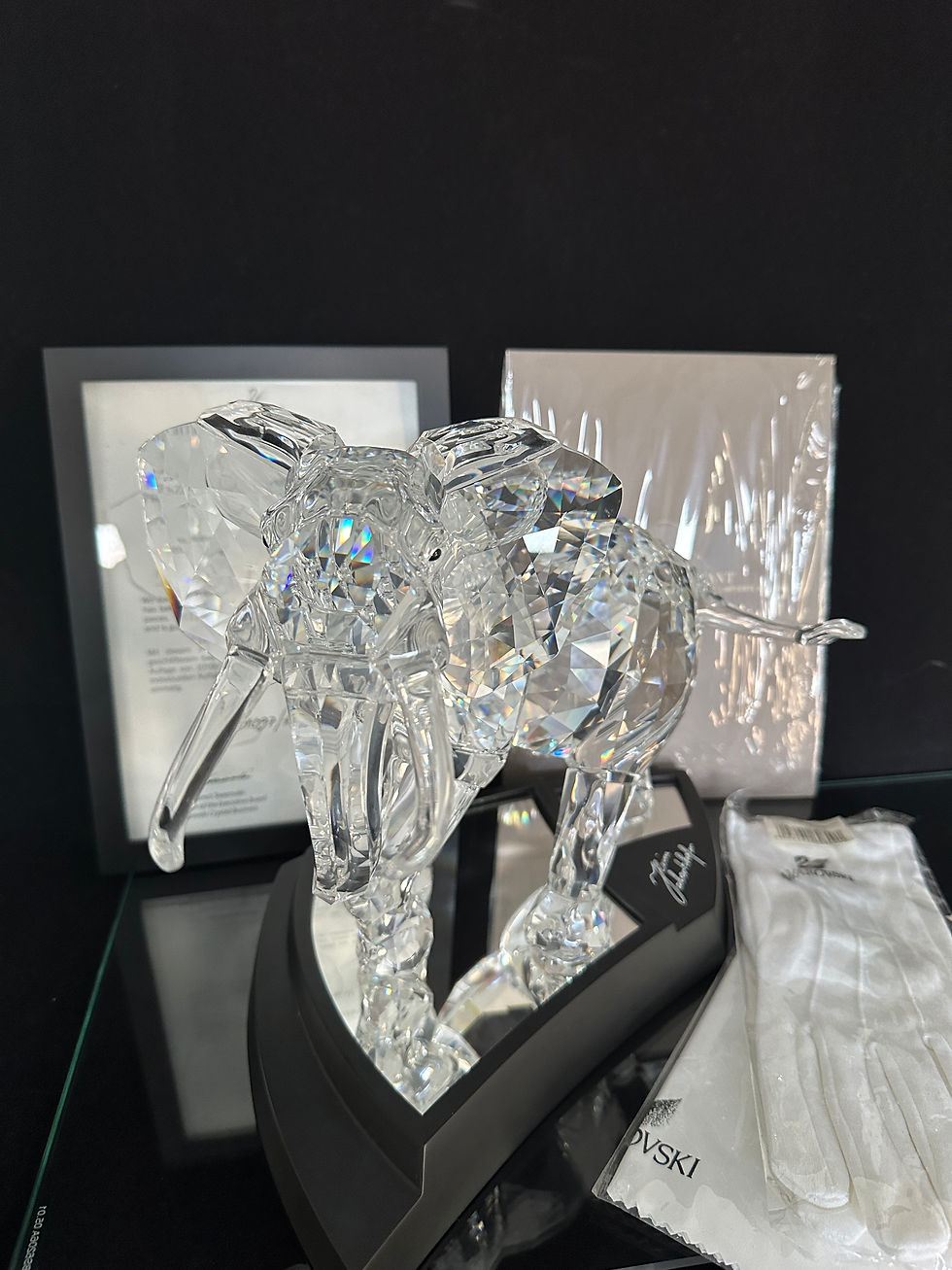 Thumbnail: SWAROVSKI SIGNED NUMBERED LIMITED EDITION 2006 ELEPHANT 854407