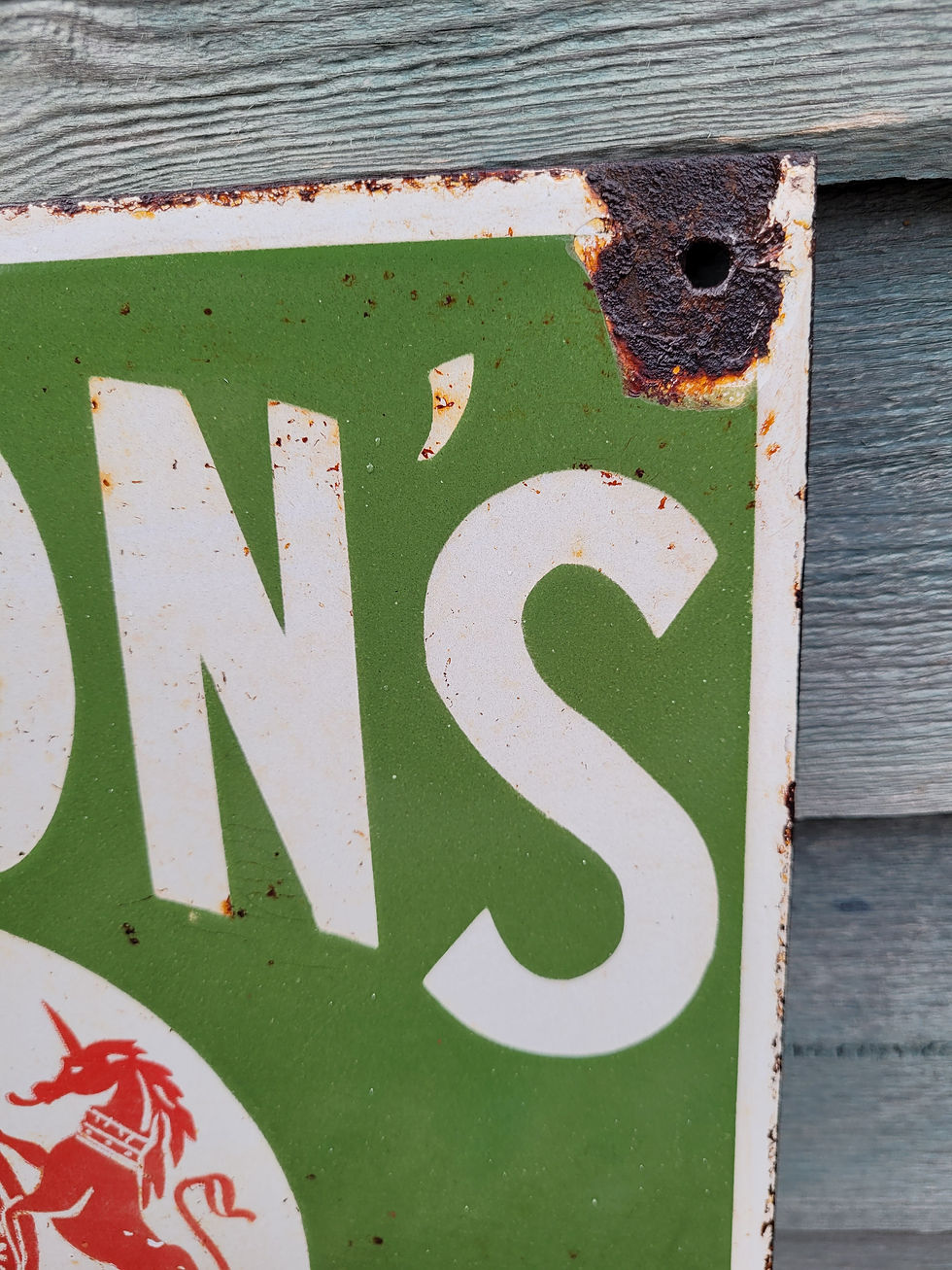 Thumbnail: Liptons Tea Enamel Sign Advertising 12" x 12"