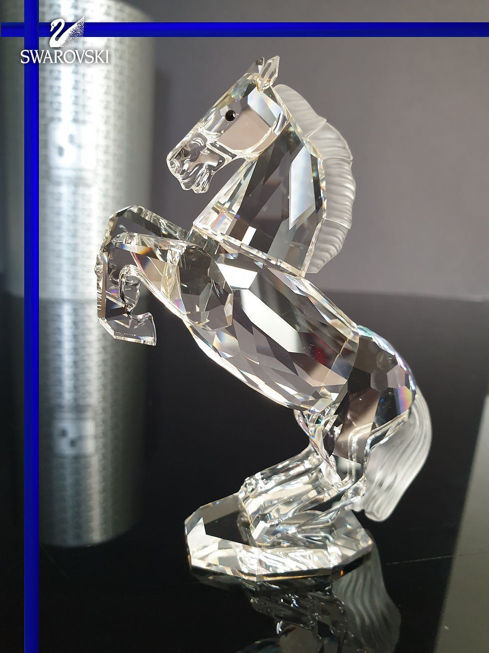Thumbnail: Very First Swarovski Stallion White 174958 + BOX RETIRED RARE