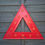 Thumbnail: Pre-Warboys Triangle WARNING Road Sign with Glass Reflectors 15.3" x 18"