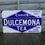 Thumbnail: Genuine Early Dulcemona Tea Enamel Sign Advertising 26" x 15"