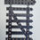 Thumbnail: Pre-Warboys LEVEL CROSSING ROAD SIGN with Glass Reflectors by GOWSHALL 22"x12"