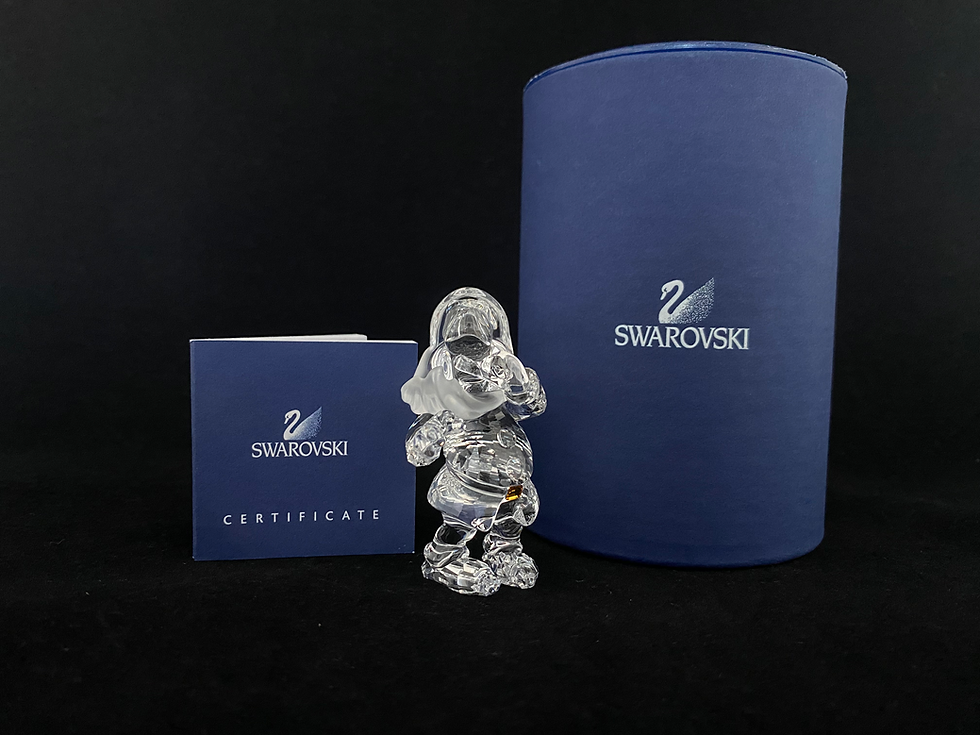 Thumbnail: SWAROVSKI DISNEY SNOW WHITE SERIES – SNEEZY DWARF 1011835 BOX+COA
