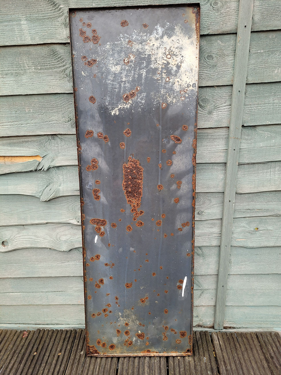 Thumbnail: Early Carlsberg Pilsner Enamel Sign 38.5" x 15"