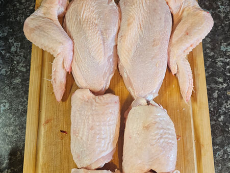 How to portion a chicken