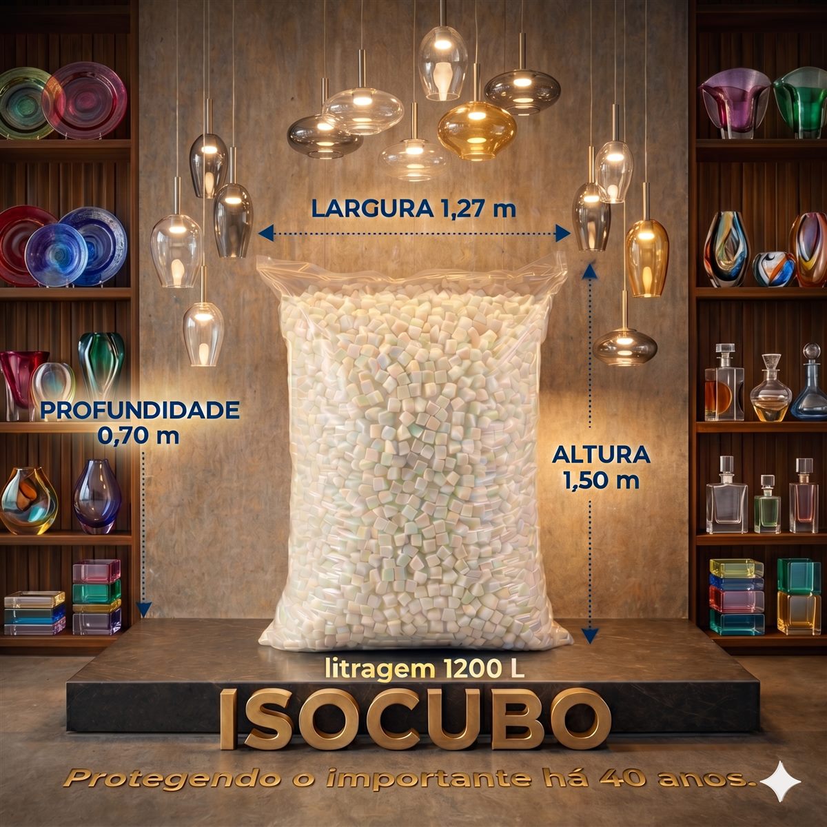 Isocubo EPS — Protegendo o importante há 40 anos