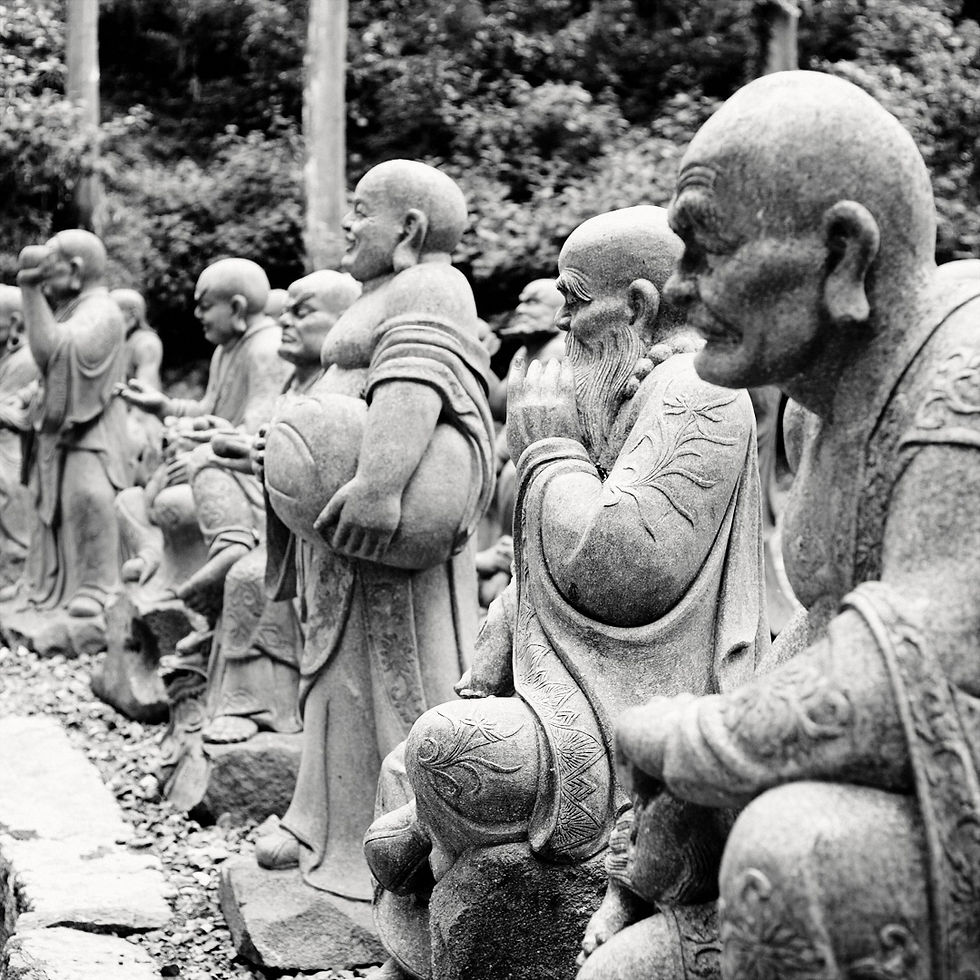 Japan: The Rakan, Enlightened Disciples and Buddhist Spiritual Figures