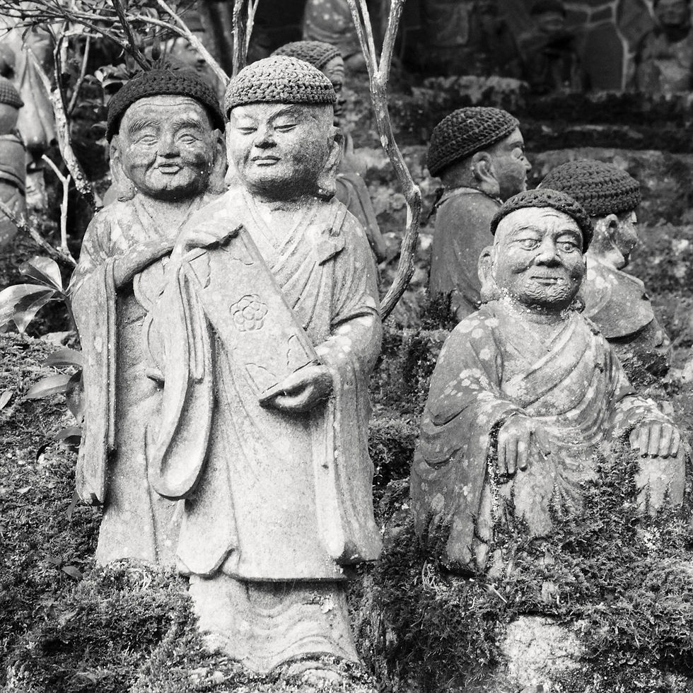 Japan: The Rakan, Enlightened Disciples and Buddhist Spiritual Figures