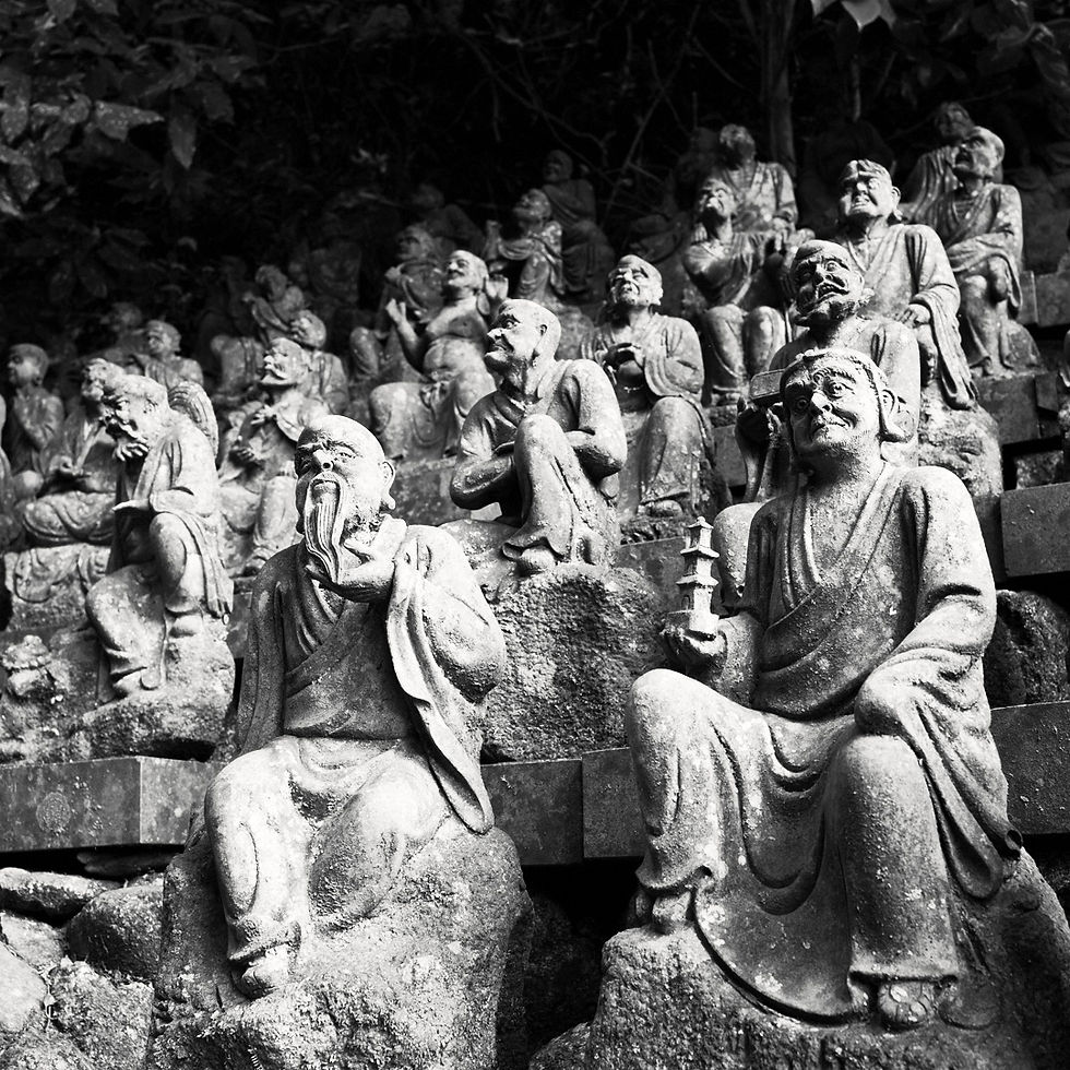 Japan: The Rakan, Enlightened Disciples and Buddhist Spiritual Figures