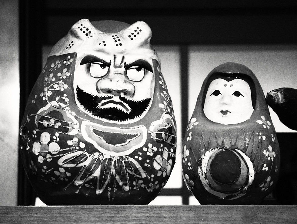 Japan: Daruma, the Mystical Charm of Good Fortune Dolls