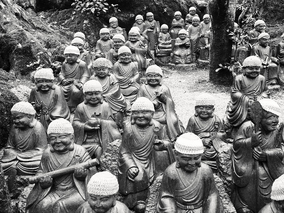 Japan: The Rakan, Enlightened Disciples and Buddhist Spiritual Figures