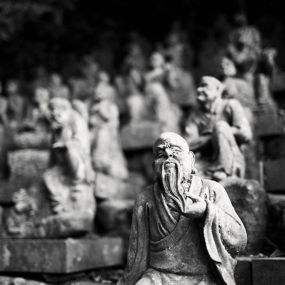 Japan: The Rakan, Enlightened Disciples and Buddhist Spiritual Figures