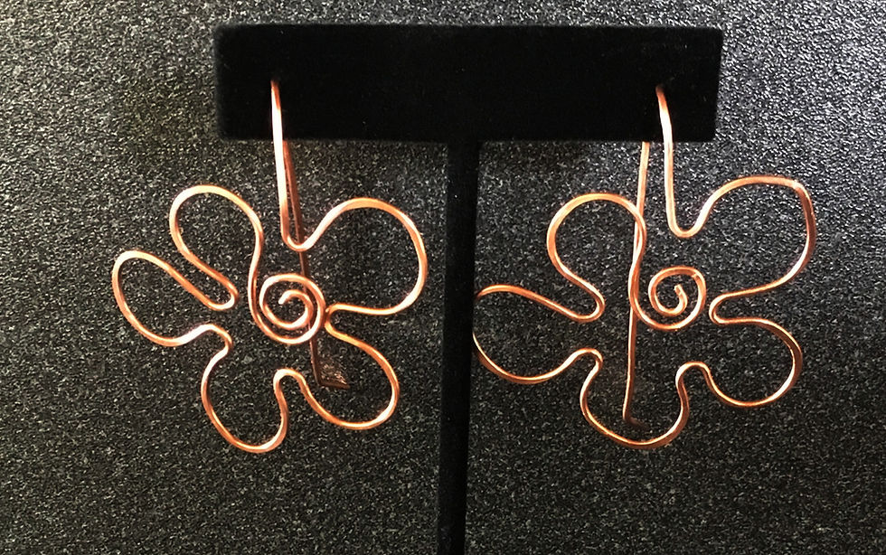 Thumbnail: Boho Flower Earrings