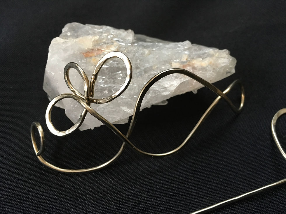 Thumbnail: Silver Flower Hair Pin