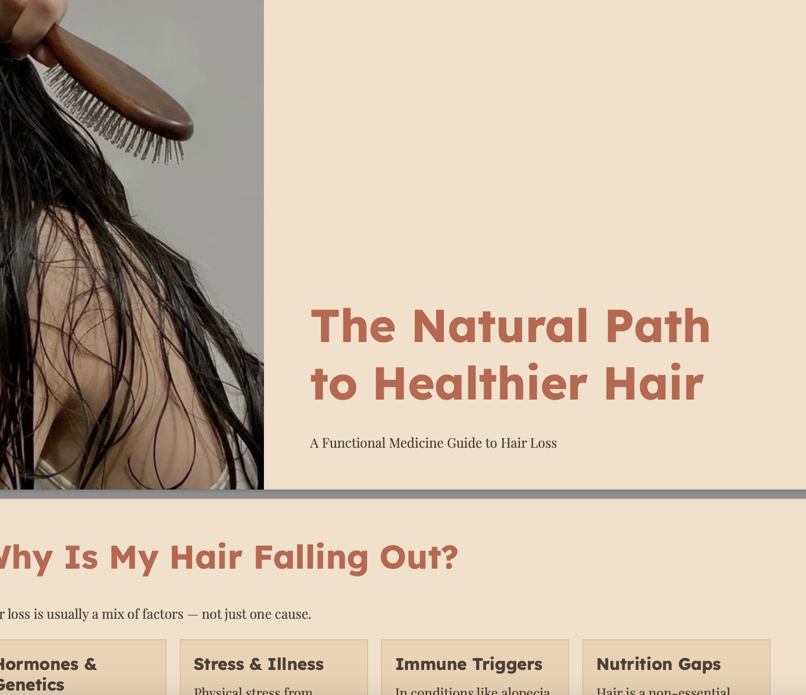 A Natural Path to Healthier Hair