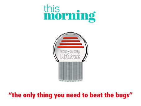 ITV's This Morning names the Nitty Gritty Comb as the only thing you need to beat the bugs!