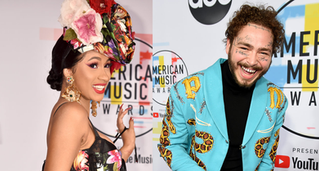 Cardi B y Post Malone son descalificados en una categoría de los Grammys