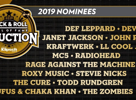 Rock & Roll Hall Of Fame anuncia los nominados para la edición 2019