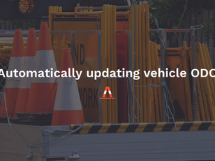 Always stay on top of your fleet servicing, with Traffio's automatic ODO updater.