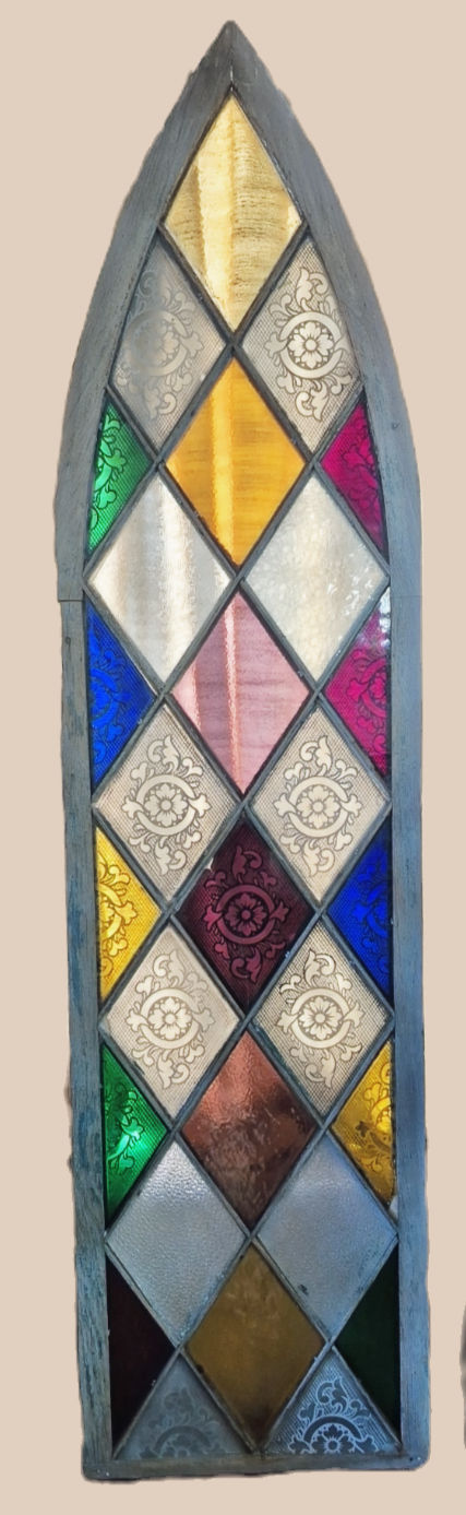Thumbnail: Stained Glass Panels from the Anshe Chesed Temple in Vicksburg MS