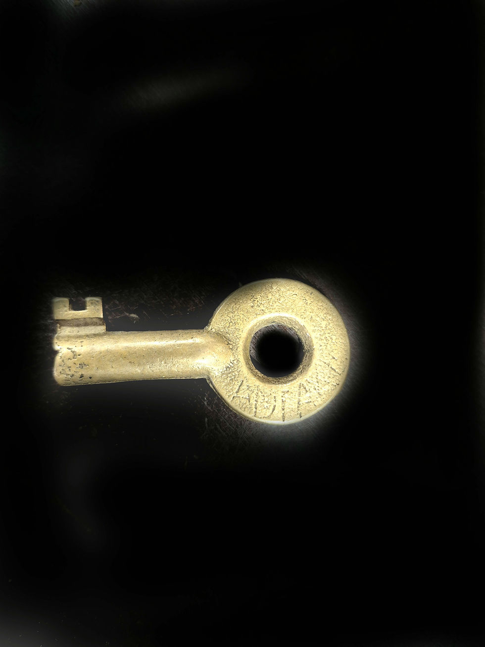 Thumbnail: Vintage Canadian National Railroad Switch Key