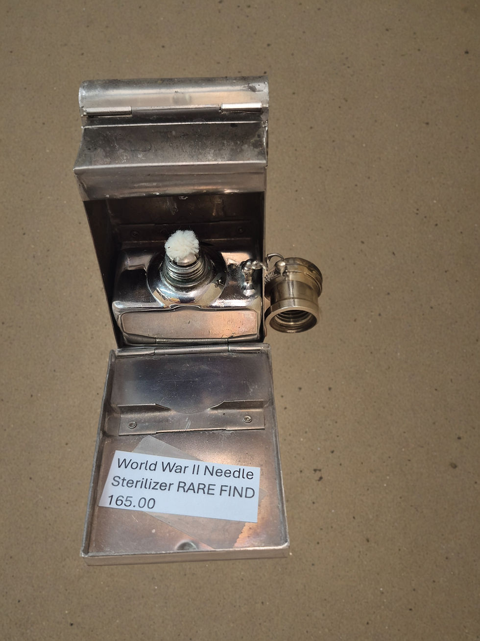 Thumbnail: World War II Needle Sterlizer